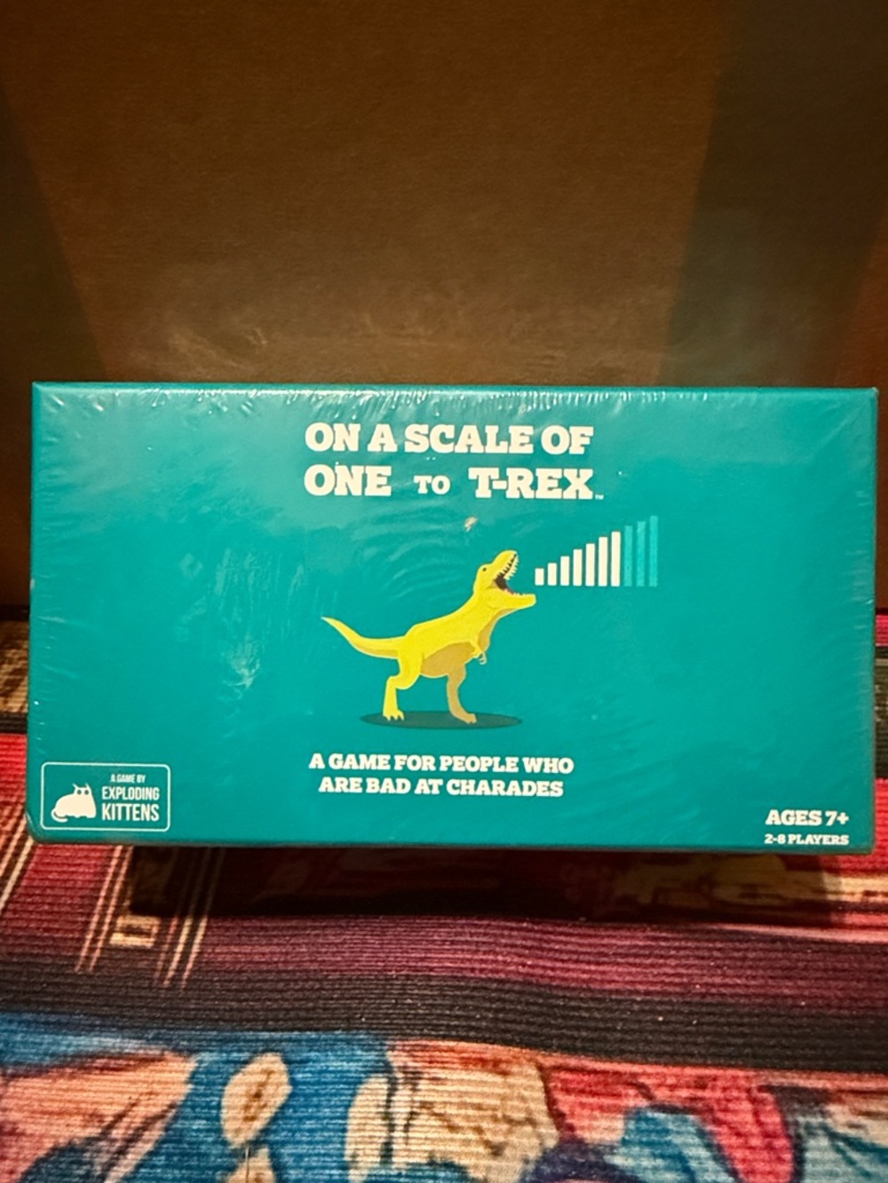 On a Scale of One to T-Rex Party Charade Type Game NEW in Box
